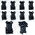 Kit 10 Pcs Grampo Soleira Porta Volkswagen Polo 2003/2020 - Imagem 3