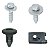 18 Pcs Presilha Parachoque Traseiro Chevrolet GM Prisma 2007/2012 - Imagem 4