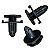 Kit 10 Grampo Protetor Defletor Motor Nissan Sentra 2013/2022 - Imagem 4