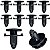 Kit 10 Grampo Protetor Defletor Motor Nissan Sentra 2013/2022 - Imagem 1
