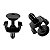 Kit 04 Grampo Defletor Radiador Para Mercedes Classe E 2003/2009 - Imagem 4