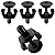Kit 04 Grampo Defletor Radiador Para Mercedes Classe E 2003/2009 - Imagem 3