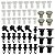 Kit 52 Pcs Grampo Parachoque Traseiro Toyota Corolla Xrs 2017/2019 - Imagem 1