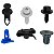 Kit Presilha Parachoque Dianteiro Traseiro Toyota Corolla 1997/2001 - Imagem 2