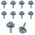 10 Parafuso Parabarro Dianteiro Chevrolet GM Grand Blazer 1997/2002 - Imagem 1