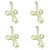 Kit 04 Grampo Presilha Do Farol Chevrolet GM Omega 1993/1998 - Imagem 3