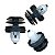 10 Presilha Grampo Forro Porta Dianteira/Traseira Bmw X5 2018/2022 - Imagem 2