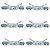 06 Grampo Moldura Parabrisa Para Volvo Xc70 2002/2016 - Imagem 3