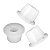 10 Grampo Bucha Farol Volkswagen Gol 1982/1986 - Imagem 2