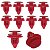 10 Grampo Presilha Painel Frontal Parachoque Toyota Hilux 2016/2022 - Imagem 3