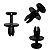 Kit 10 Grampo Presilha Paralama Peugeot 407 2005/2009 - Imagem 2