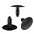 10 Grampo Presilha Forro Carpete Assoalho Toyota Camry 2006/2011 - Imagem 2