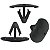 Grampo Presilha 8,2X5X10,4X10,2X14,5mm - Imagem 4