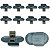 10 Presilha Grampo Moldura Externa Chevrolet GM Camaro 2010/2020 - Imagem 3