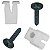 10 Bucha + 10 Parafuso Parachoque Para Land Rover Range Rover 2004/2019 - Imagem 2