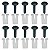10 Bucha + 10 Parafuso Parachoque Para Land Rover Range Rover Sport 2010/2019 - Imagem 3