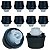 10 Presilha Coluna Dianteira Superior Volvo S60L 2014/2022 - Imagem 1