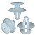 10 Presilha Forro Porta Diant./Tras. Ford New Fiesta Sedan 2010/2019 - Imagem 2