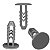 10 Grampo Presilha Carpete Fiat Marea Wekeend 1999/2007 - Imagem 2