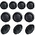 10 Tampão Assoalho Traseiro Chevrolet GM Prisma 2002/2012 - Imagem 1
