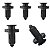 5 Presilha Parachoque Dianteiro Honda Civic 2003/2011 - Imagem 1