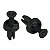 10 Grampo Ponta Parachoque Traseiro Toyota Camry 2011/2012 - Imagem 2