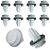 10 Presilha Grampo Forro Tampa Porta Mala Toyota Rav4 2000/2012 - Imagem 3