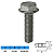 Parafuso Automotivo Sextavado M6 X 22mm - Imagem 1