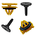 Kit 22 Grampo Parafuso Moldura Superior Lateral Caçamba Nova Strada 2020/2023 - Imagem 4