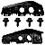 Par Guia Parachoque Dianteiro Toyota Corolla 2012/2014 - Imagem 4