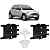 Par Suporte Guia Parachoque Dianteiro Ford Ka 1997/2007 - Imagem 3