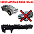 Par Guia Suporte Parachoque Dianteiro Toyota Hilux 2012/2015 - Imagem 2