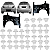 Kit Guia Suporte Parachoque Traseiro Ford Ka 1997/2008 - Imagem 1