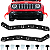 Par Guia Suporte Parachoque Dianteiro Jeep Renegade 2015/2021 - Imagem 3
