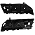 Par Guia Suporte Parachoque Dianteiro Chevrolet GM Cobalt 2012/2016 - Imagem 4
