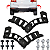Par Guia Suporte Parachoque Traseiro P/ Volkswagen Tiguan 2012/2017 - Imagem 1
