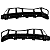 Par Guia Suporte Parachoque Dianteiro Hyundai I30 2009/2012 - Imagem 2