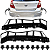 Par Guia Suporte Parachoque Dianteiro Hyundai I30 2009/2012 - Imagem 3