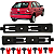 Par Guia Suporte Parachoque Traseiro Volkswagen Gol 1999/2005 - Imagem 1