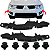 Par Guia Suporte Parachoque Dianteiro Mitsubishi L200 Triton 2008/2016 - Imagem 3