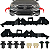 Par Guia Suporte Parachoque Dianteiro Honda City 2015/2021 - Imagem 3