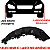 01 Guia Parachoque Suporte Dianteiro Honda Civic 2007/2011 - Lado Esquerdo - Imagem 2