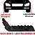 01 Guia Parachoque Suporte Dianteiro Honda Civic 2017/2021 - Lado Direito - Imagem 2