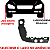 01 Guia Parachoque Suporte Dianteiro Chevrolet GM Trailblazer 2012/2016 - Lado Direito - Imagem 2