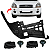 01 Guia Parachoque Suporte Dianteiro Hyundai Tucson 2006/2017 - Lado Direito - Imagem 1