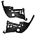 01 Guia Parachoque Suporte Dianteiro Para Hyundai Tucson 2006/2017 - Lado Esquerdo - Imagem 3