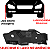 01 Guia Suporte Parachoque Dianteiro Chevrolet GM Onix 2016/2019 - Lado Esquerdo - Imagem 2