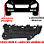 01 Guia Parachoque Suporte Dianteiro Nissan March 2015/2021 - Lado Direito - Imagem 2