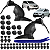 Par Capa Roda Parabarro Dianteiro Volkswagen Fox 2003/2009 - Imagem 1