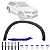 Moldura Friso Alargador Aplique Vão de Roda Paralama Traseiro Para BMW X1 2016/2018 LADO DIREITO (PASSAGEIRO)  51777332340 - Imagem 1